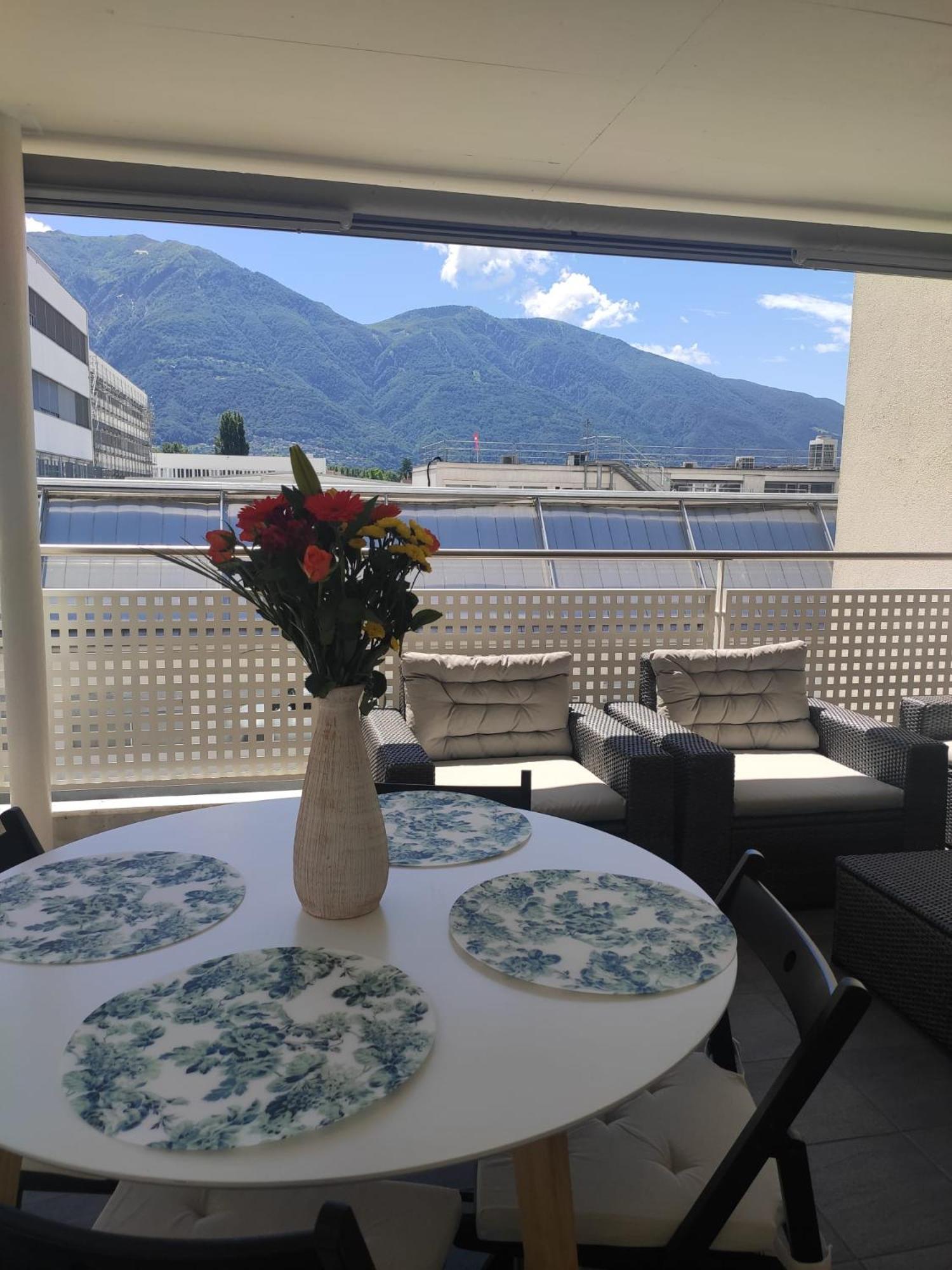 Apartamento Casa Renoir - Schritte Zum Zee Locarno Exterior foto